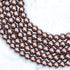 6mm Cocoa Pearlized Bead Strand F5
