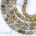 8mm Thousand Layer Quartz Bead Half Strand H18