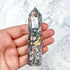 3.5 Inch Rhodonite Tower W19