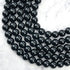8mm Black Obsidian Bead Strand Y9