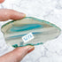 3.5 Inch Dyed Blue Agate Slab W12