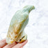 3 Inch Amazonite Raven Carving V58