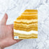 4.5 Inch Orange Calcite Slab C46