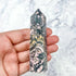 3.5 Inch Rhodonite Tower W19