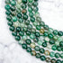 6mm Fuchsite Bead Half Strand L12