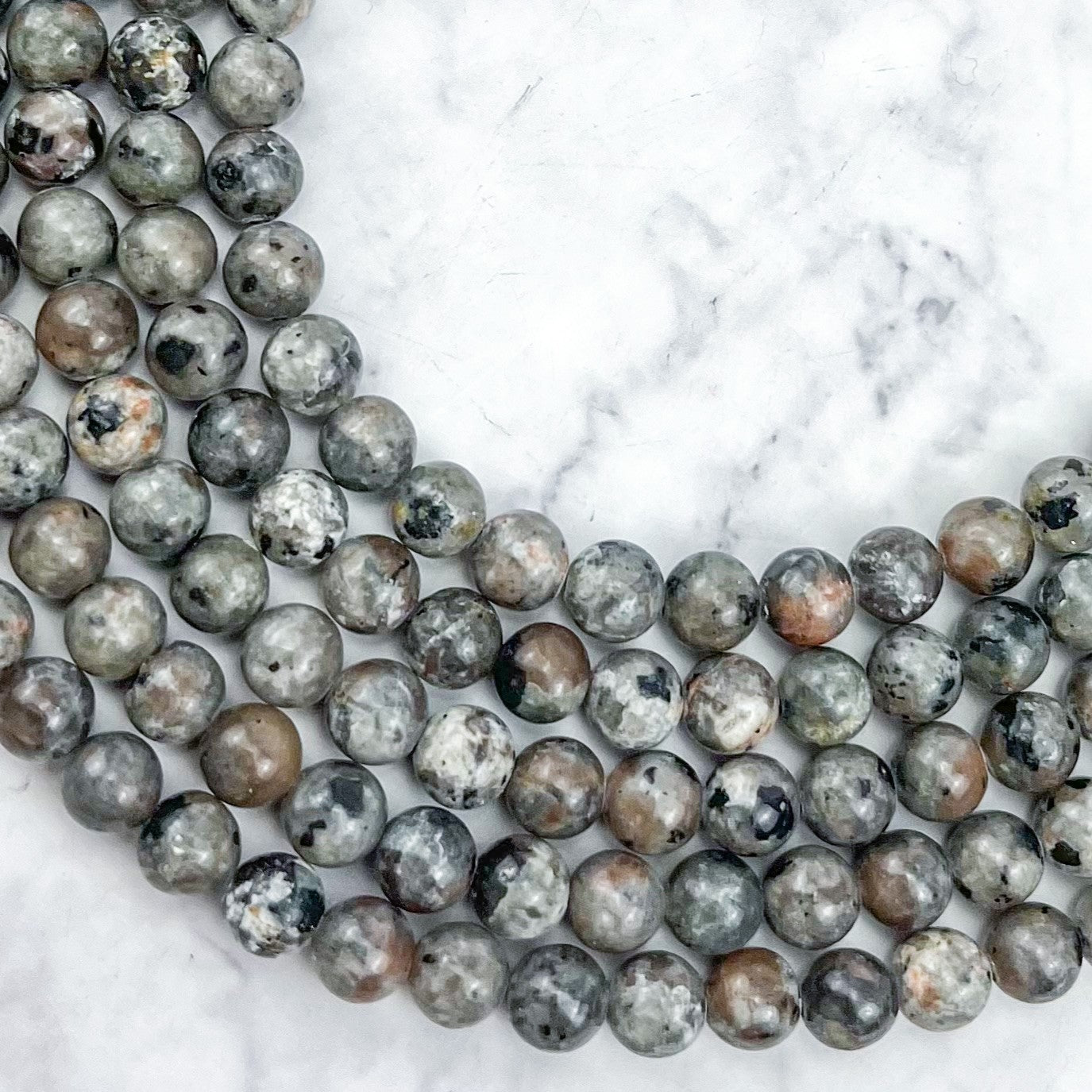 6mm Yooperlite Bead Strand A14