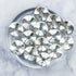 10mm Silver Wavy Coin Spacer Bead Pack N3