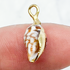 15mm Spotted Sea Shell Pendant K2