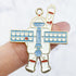 32mm Astronaut with Satellite Charm K2