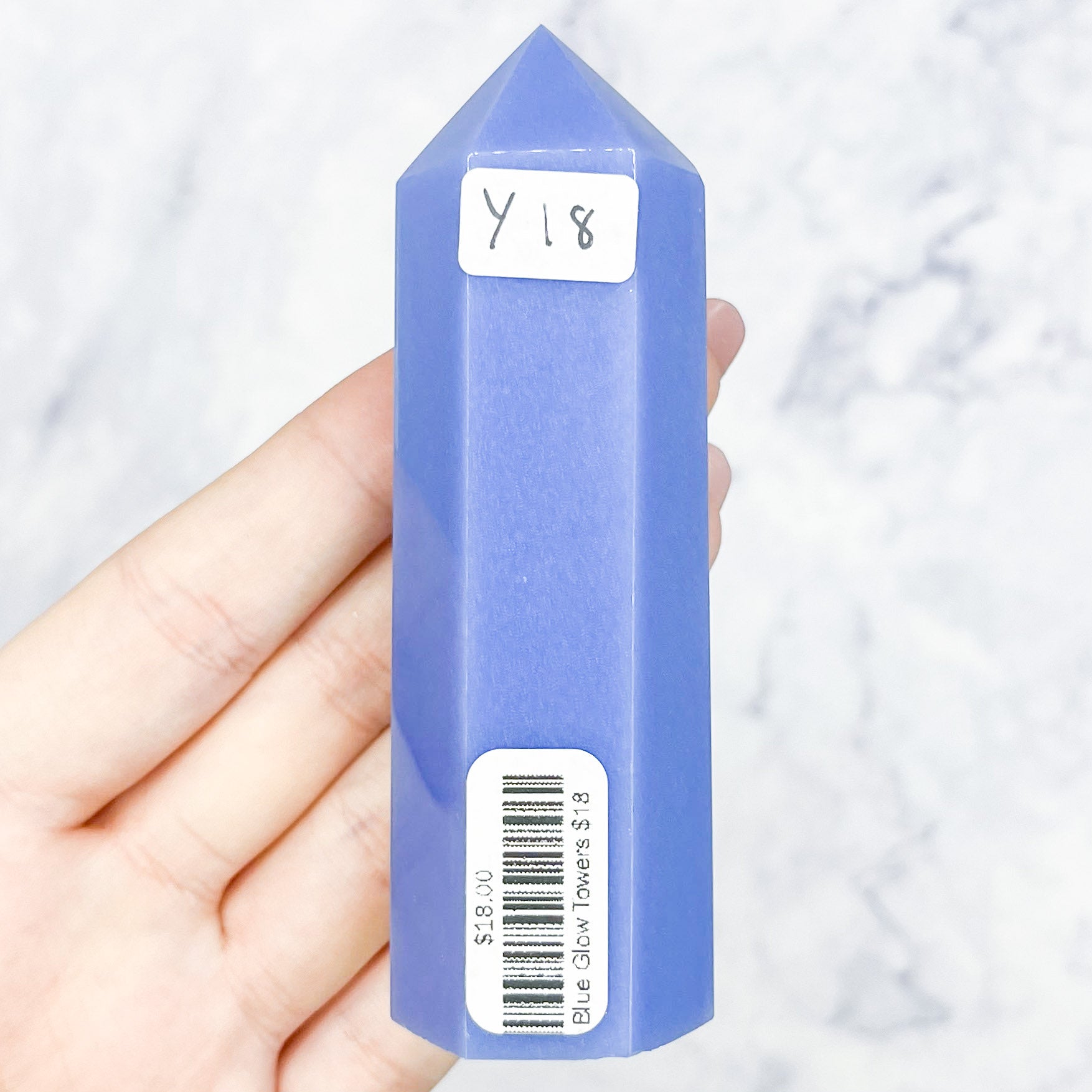 Blue Glow Towers $18