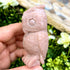 3 Inch Pink Opal Owl Carving B122
