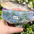 3.5 Inch Moss Agate Owl G195