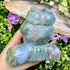 3.5 Inch Moss Agate Owl G195