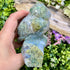 3.5 Inch Moss Agate Owl G195