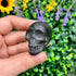 1.5 Inch Black Obsidian Skull Z26