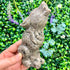 5.5 Inch Yooperlite Wolf Carving E115