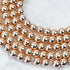 6mm Rose Gold Hematite Bead Strand N8