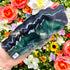 7.25 Inch Fluorite Slab T80
