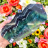 7 Inch Fluorite Slab V85
