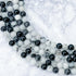 6mm Black Tourmalated Quartz Bead Strand E14