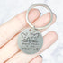 30mm Silver Engraved "I Like Cats" Keychain T7