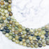 6mm Green Garnet Bead Half Strand R14