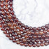 6mm Orange Garnet Bead Half Strand C14