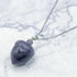 29mm Amethyst Acorn Pendant K8