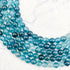 6mm Blue Fluorite Bead Half Strand J9