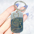 28x50mm Silver Engraved "Life is Better with Cats" Keychain W8