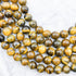 8mm Tiger's Eye Bead Strand C14