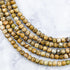 4mm Tree Bark Jasper Bead Strand G7