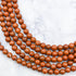 4mm Red Jasper Bead Strand Y8
