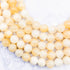 10mm Honey Calcite Bead Strand N16