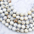 10mm Rustic Howlite Bead Strand U22