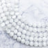 6mm Selenite Bead Strand S18
