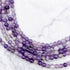 4mm Light Lepidolite Bead Strand B12