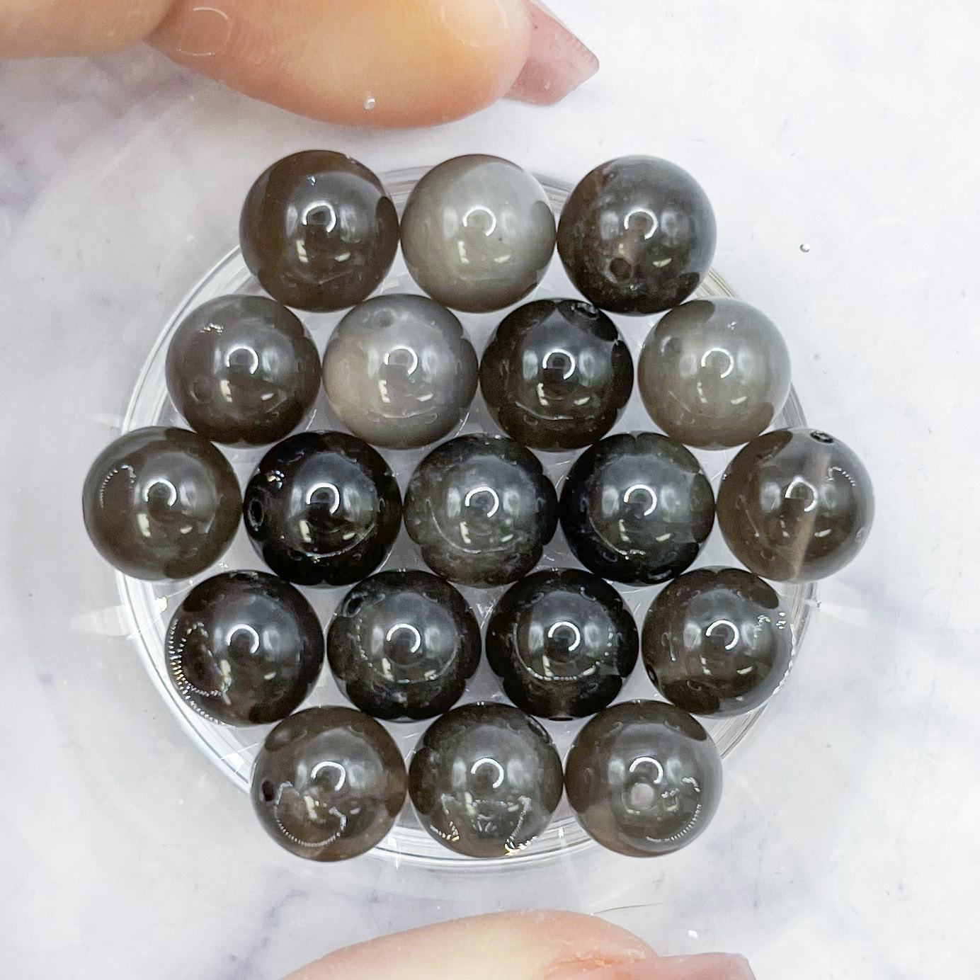 8mm Tektite Bead Pack (10 Beads) E12