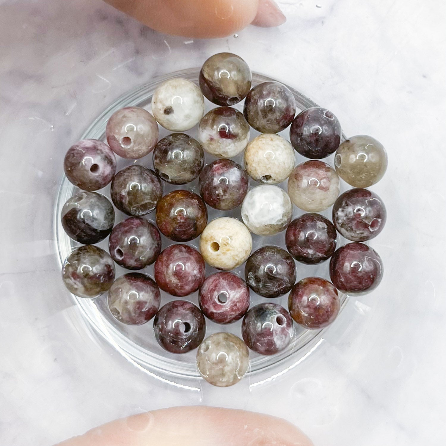 6mm Pink Tourmaline Bead Pack (10 Beads) R7