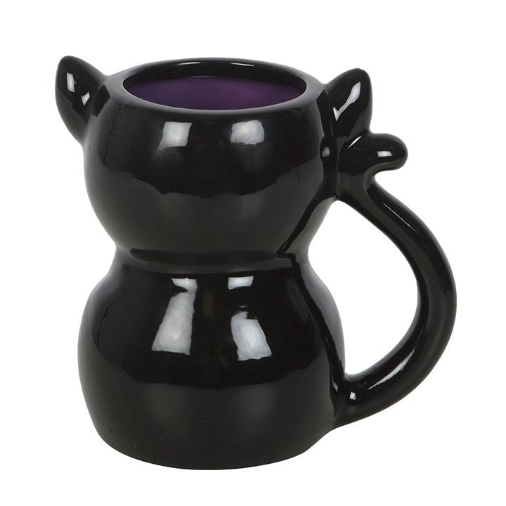 Happy Black Cat Boxed Coffee Mug
