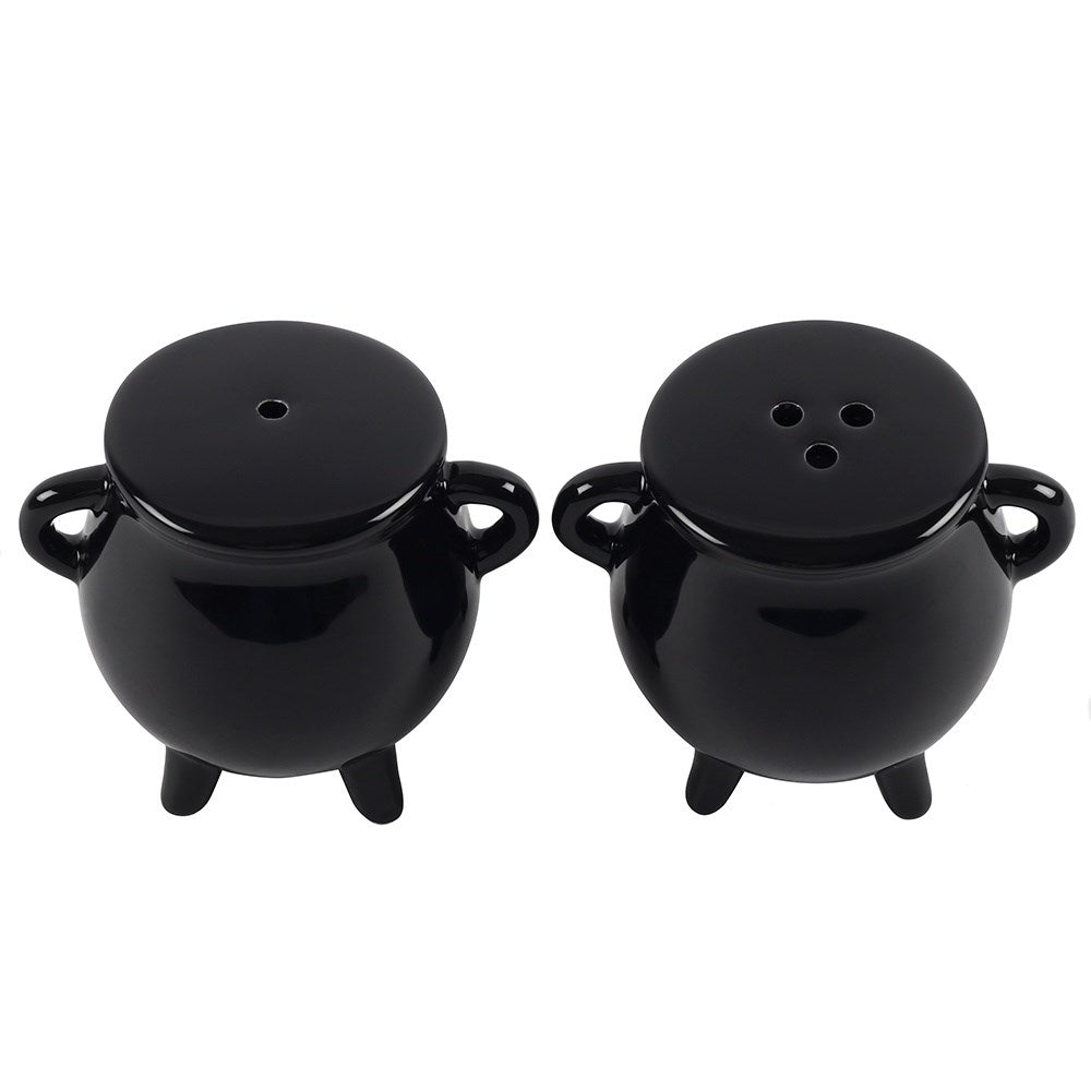 Cauldron Salt and Pepper Shakers