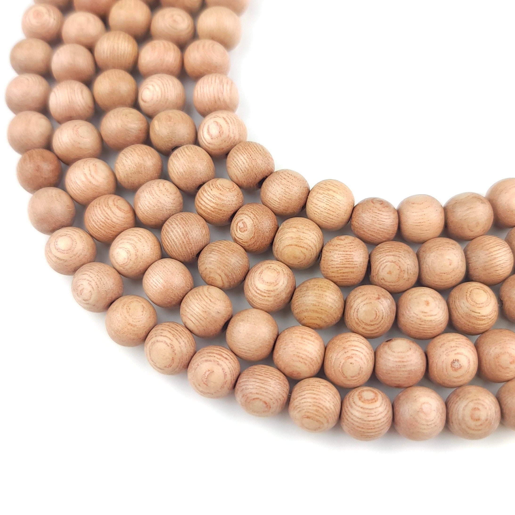 10mm Rosewood Bead Strand K8