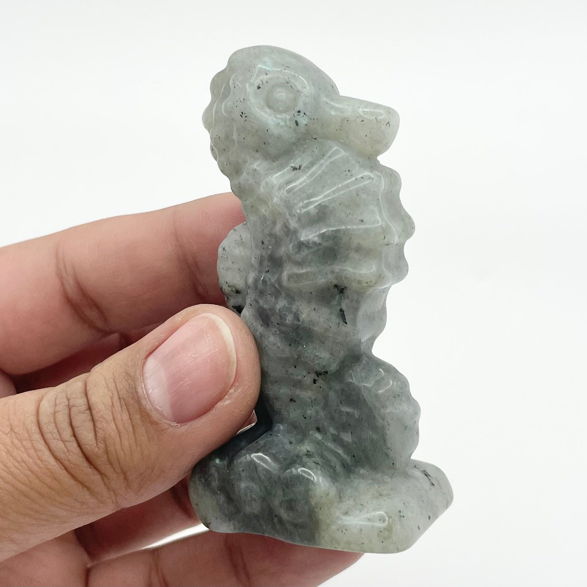 2.75 Inch Labradorite Seahorse F32