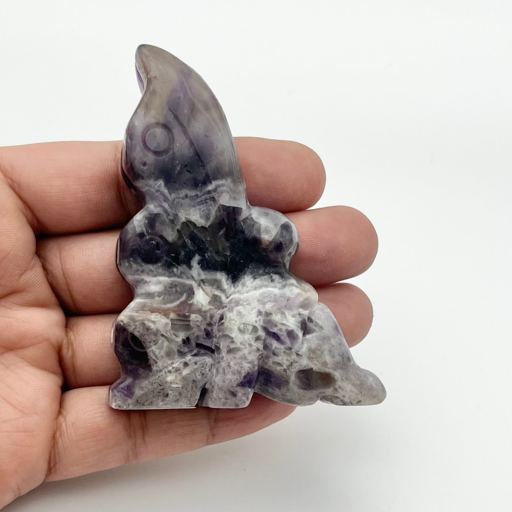 2.5 Inch Chevron Amethyst Fairy X58