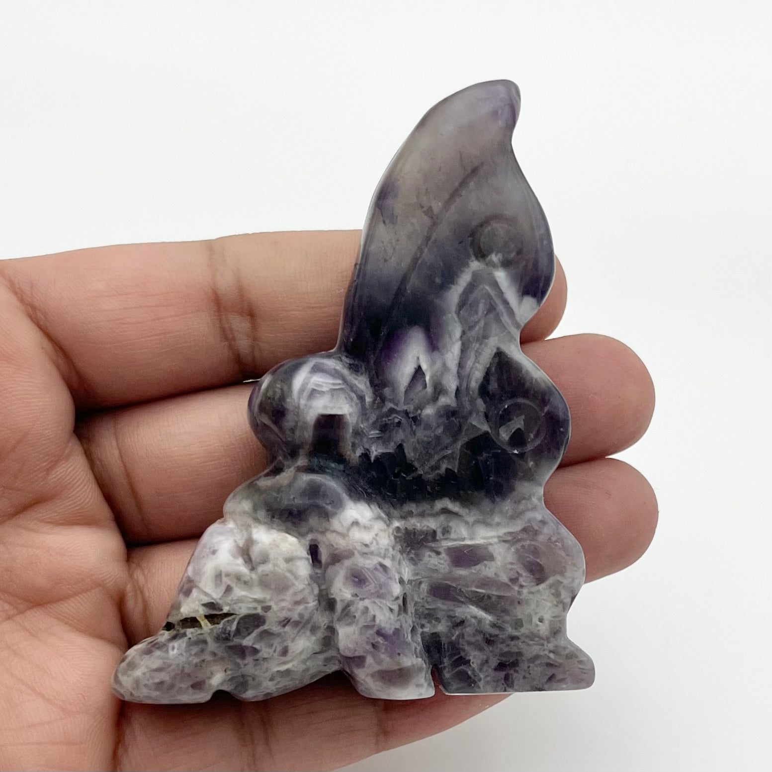2.5 Inch Chevron Amethyst Fairy X58