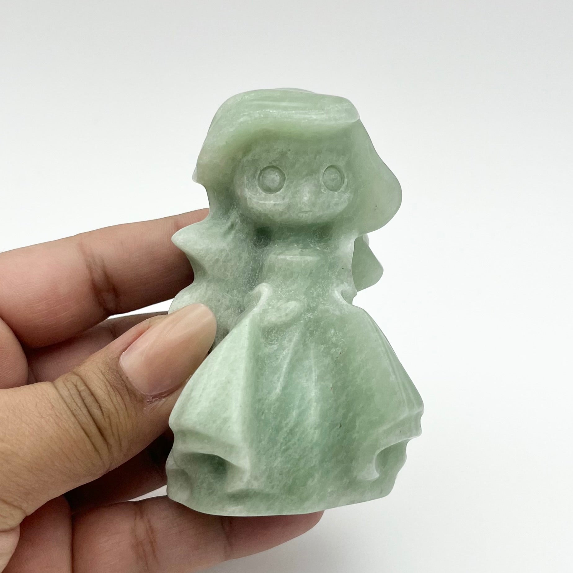 3.25 Inch Green Aventurine Princess Ariel G74