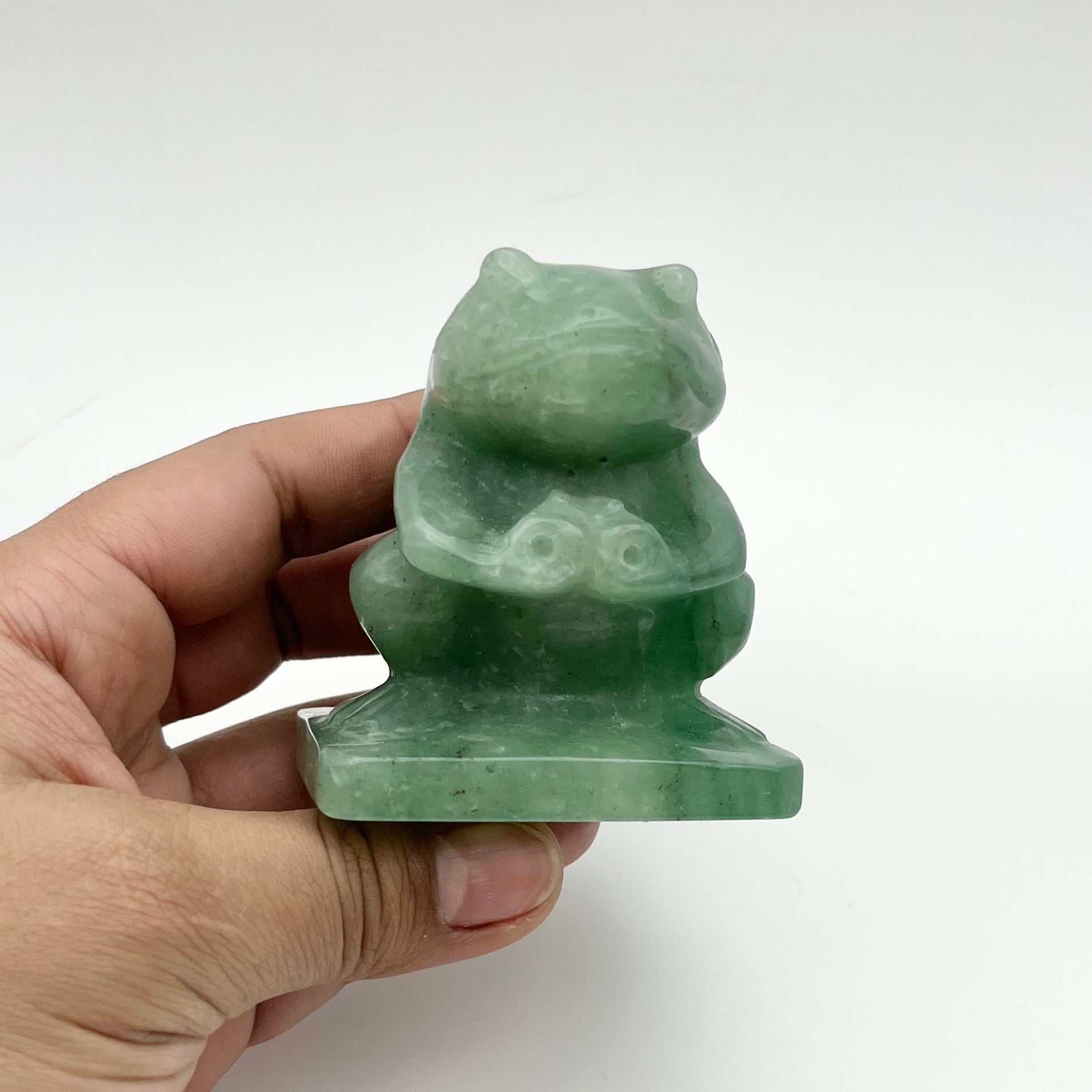 3 Inch Green Aventurine Frog P84