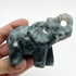 4 Inch Moss Agate Elephant C138