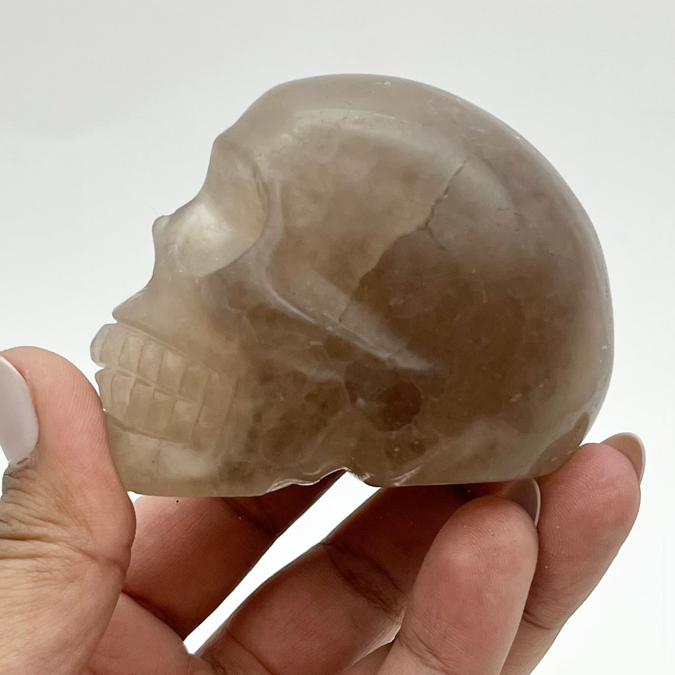 3 Inch Rainbow Fluorite Skull II85