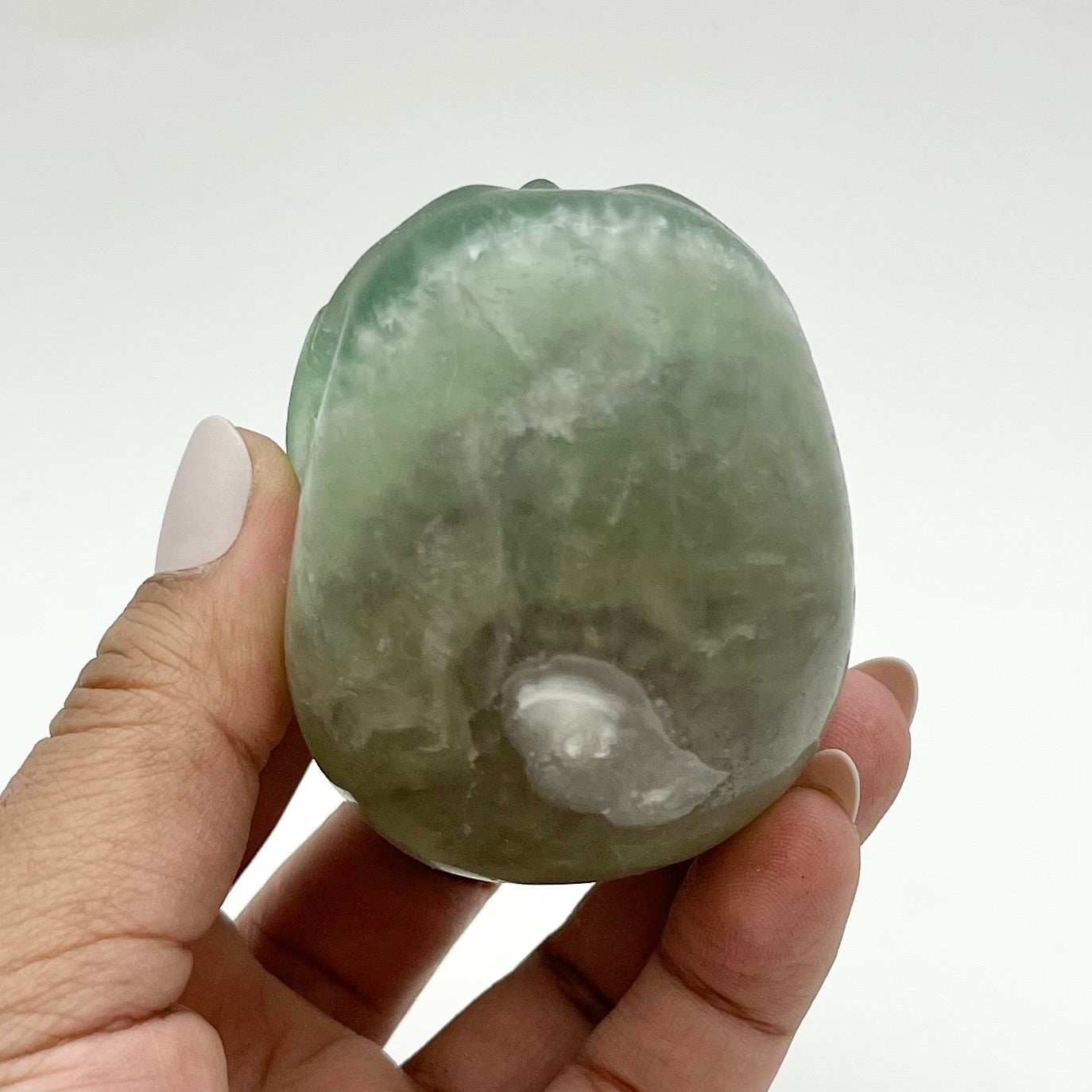 3 Inch Rainbow Fluorite Skull J85